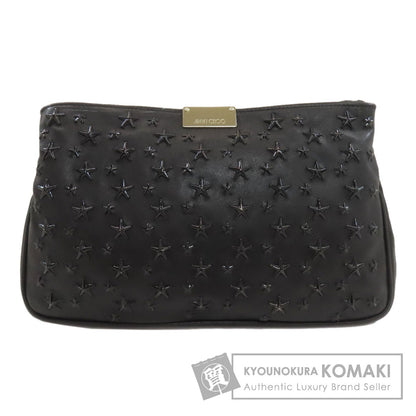 Jimmy Choo Star motif Clutch bag Lambskin Ladies [Used]