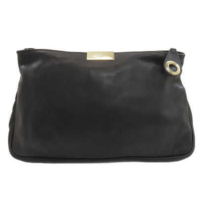 Jimmy Choo Star motif Clutch bag Lambskin Ladies [Used]