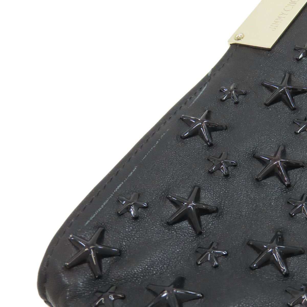 Jimmy Choo Star motif Clutch bag Lambskin Ladies [Used]