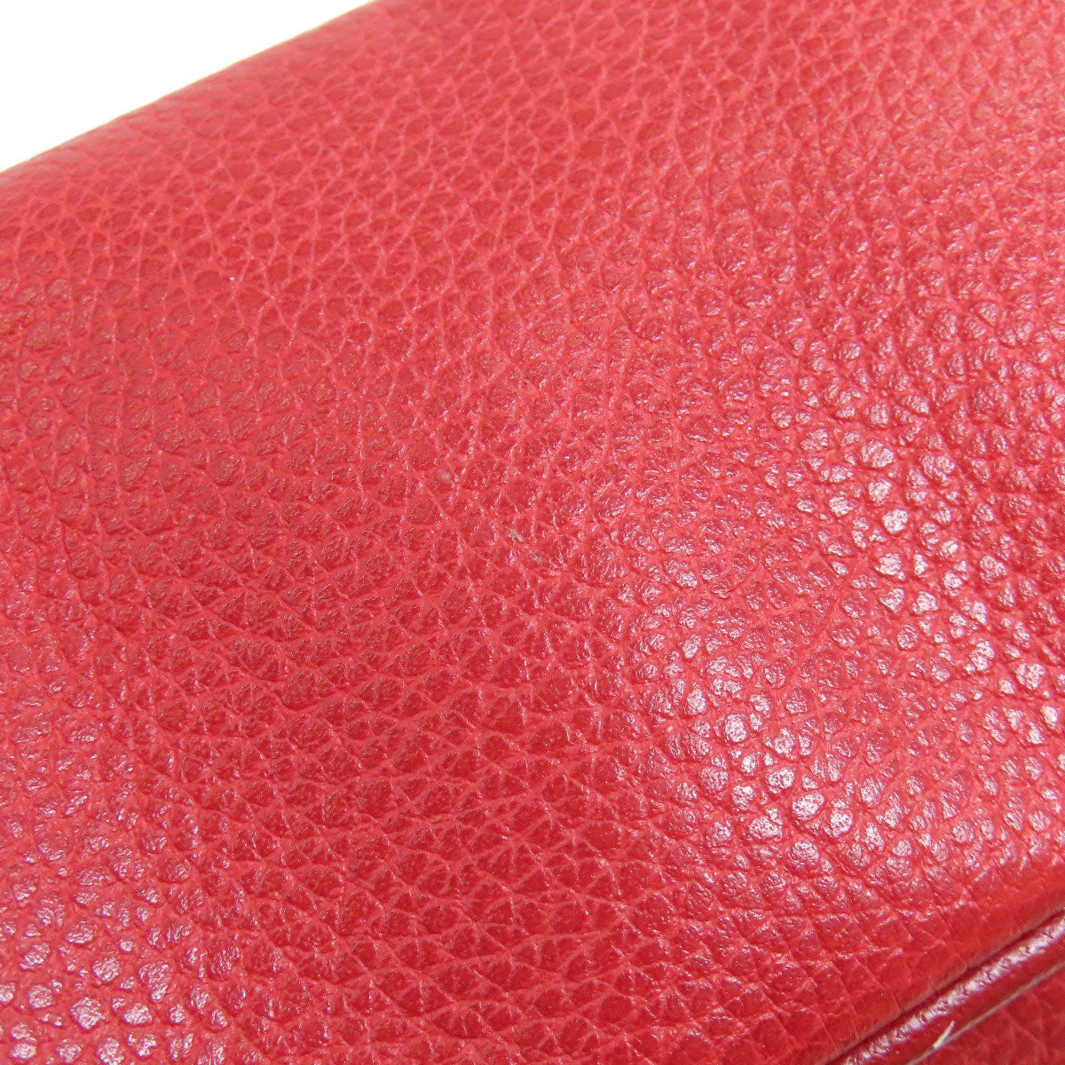 Longchamp logo Handbag Leather Ladies [Used]