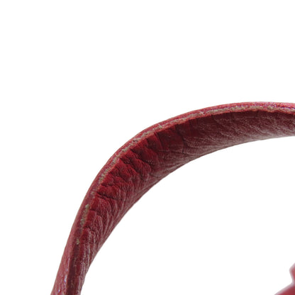 Longchamp logo Handbag Leather Ladies [Used]