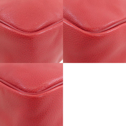 Longchamp logo Handbag Leather Ladies [Used]