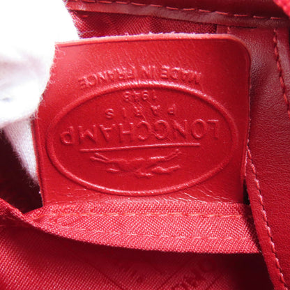 Longchamp logo Handbag Leather Ladies [Used]