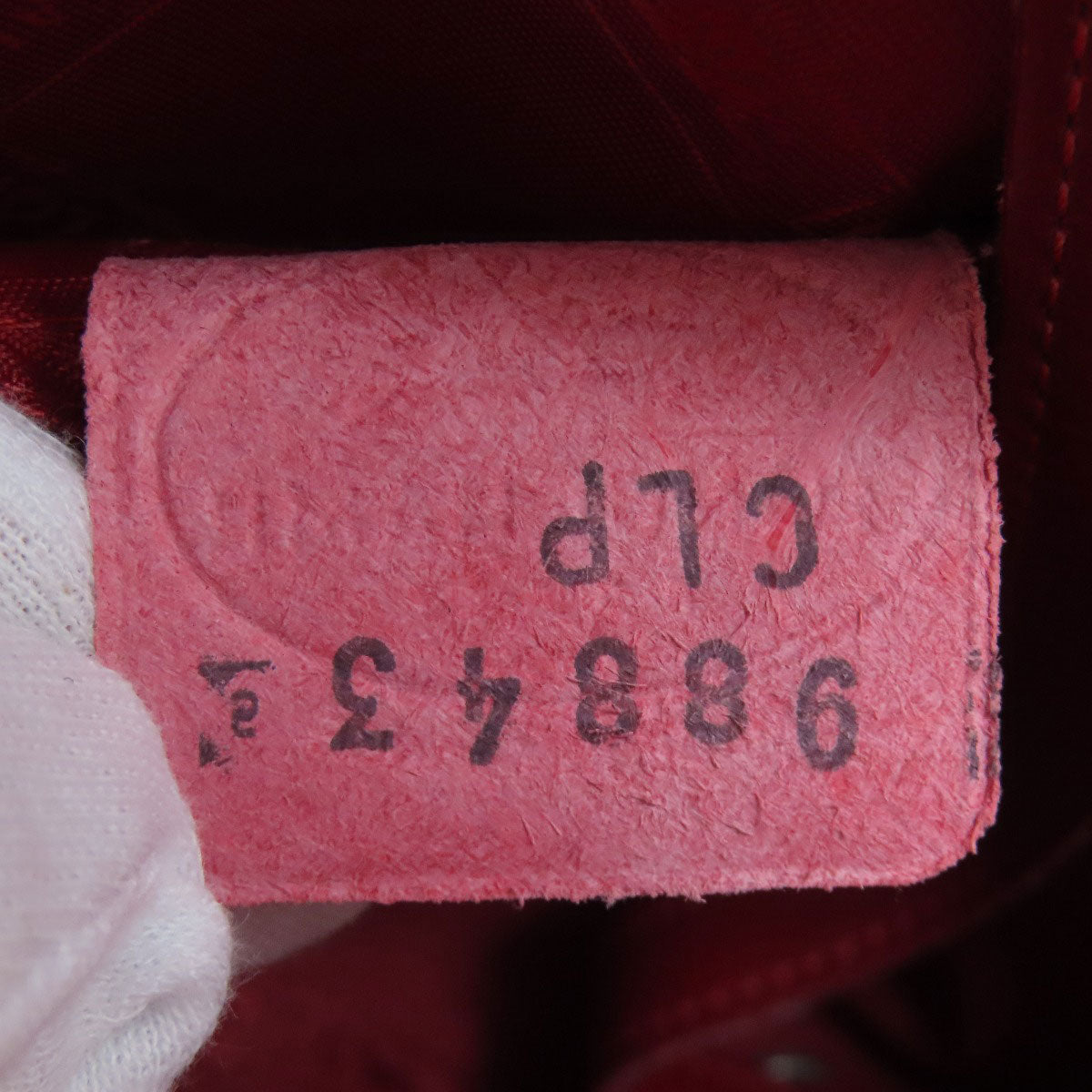 Longchamp logo Handbag Leather Ladies [Used]