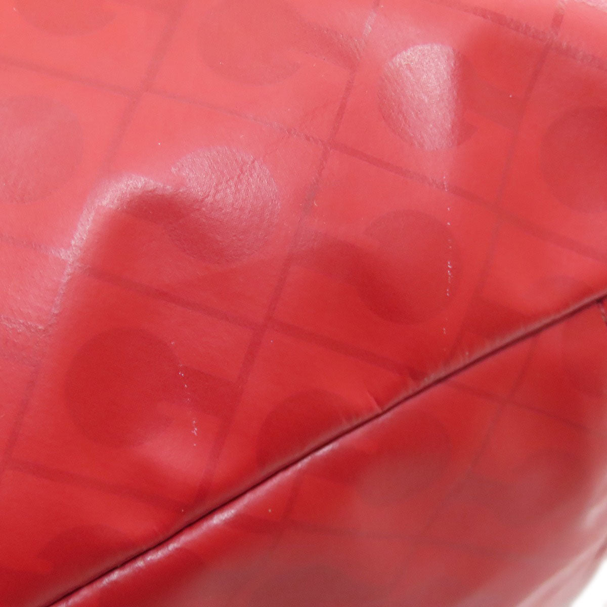 GHERARDINI Logo motif softy Handbag Polyester Polyurethane coatingLadies [Used]