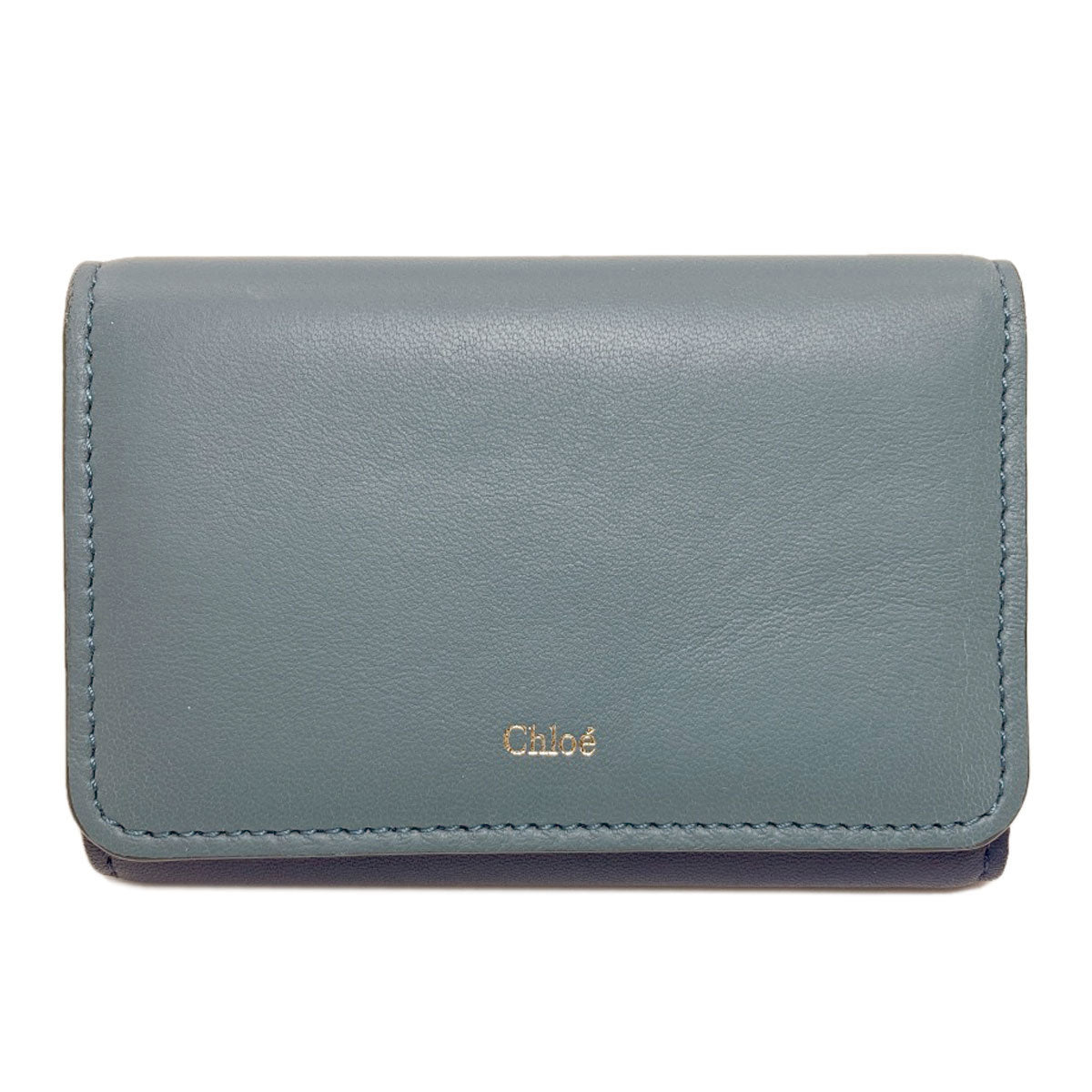 CHLOE logo key holder Leather Ladies [Used]
