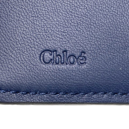 CHLOE logo key holder Leather Ladies [Used]