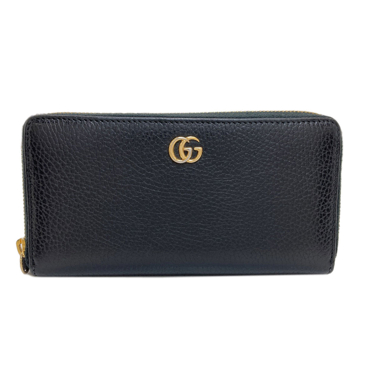 GUCCI 456117 Double G GG Marmont Long wallet (with coin pocket) Leather Ladies [Used]