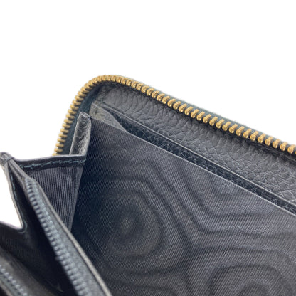 GUCCI 456117 Double G GG Marmont Long wallet (with coin pocket) Leather Ladies [Used]