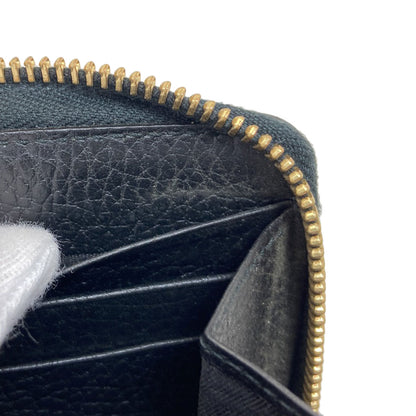 GUCCI 456117 Double G GG Marmont Long wallet (with coin pocket) Leather Ladies [Used]