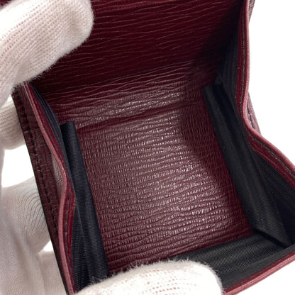 Salvatore Ferragamo GanciniHardware coin purse Leather Ladies [Used]