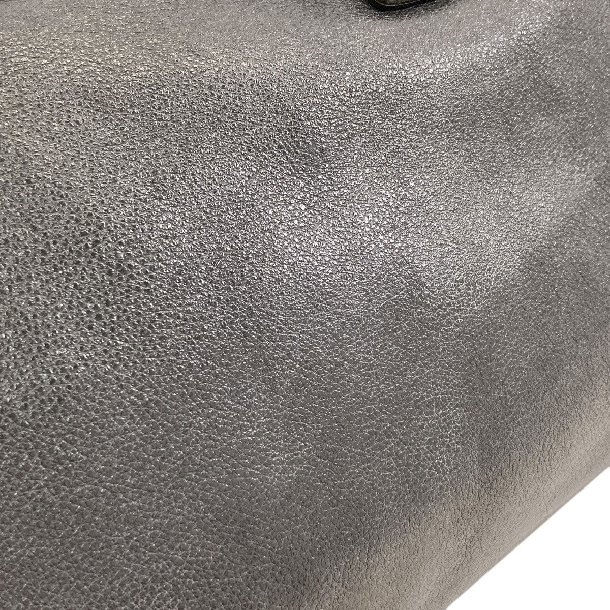 Longchamp logo Handbag Leather Ladies [Used]