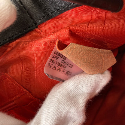 Longchamp logo Handbag Leather Ladies [Used]