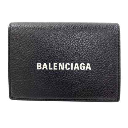 BALENCIAGA 594312 Tri-fold wallet Bifold Wallet with Coin Pocket Leather Ladies [Used]