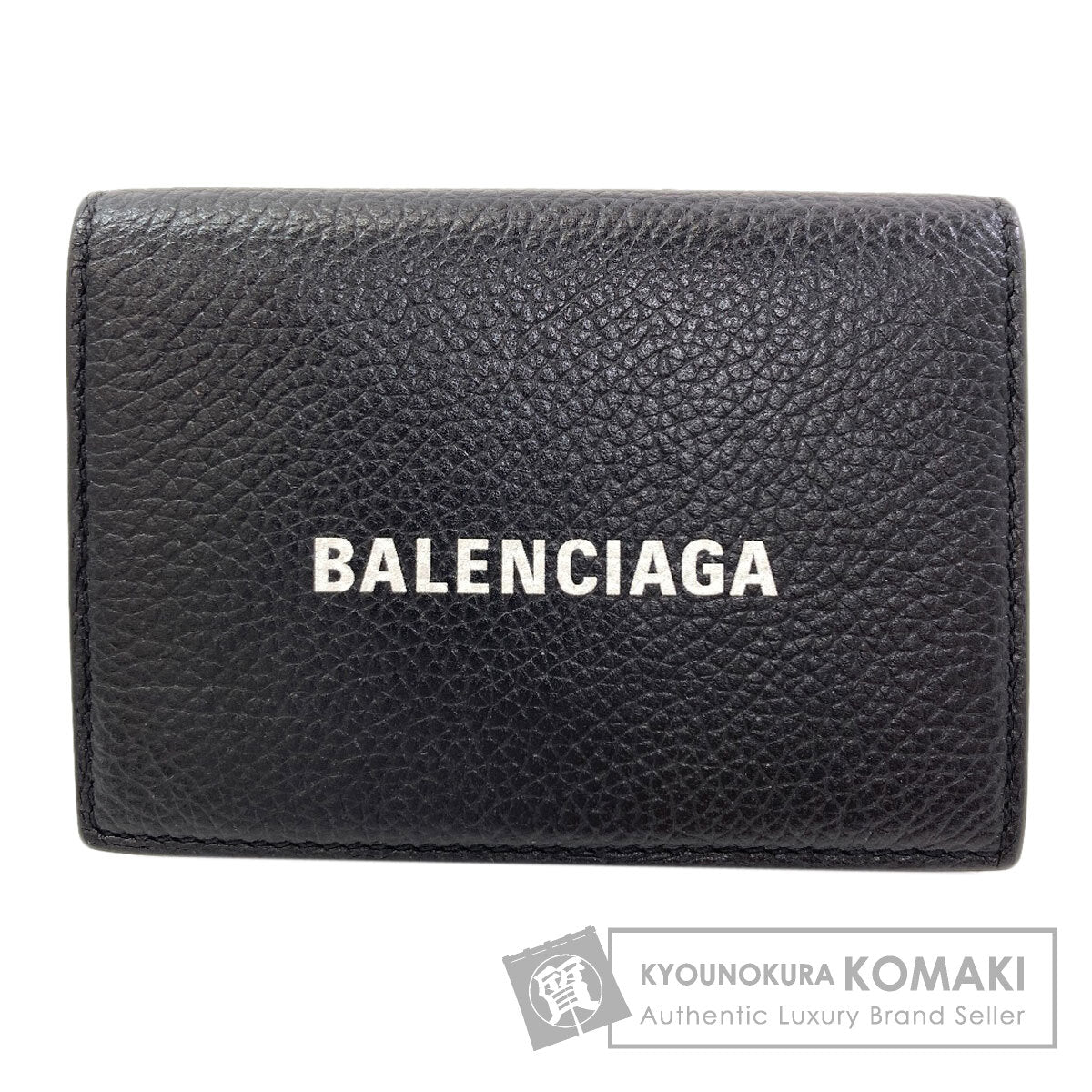 BALENCIAGA 594312 Tri-fold wallet Bifold Wallet with Coin Pocket Leather Ladies [Used]