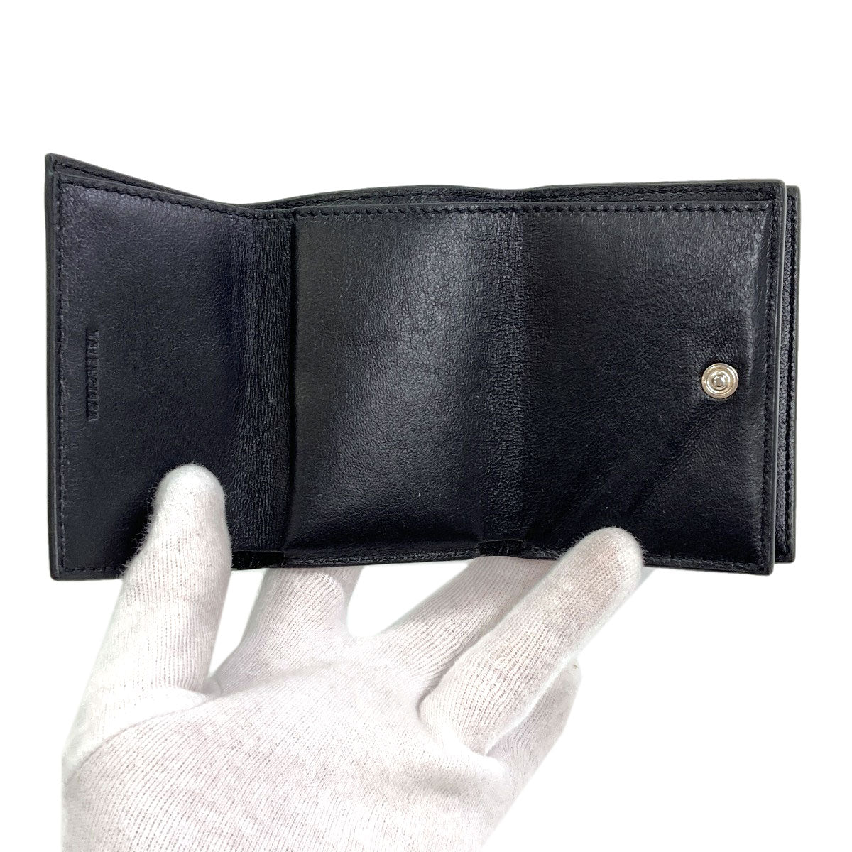 BALENCIAGA 594312 Tri-fold wallet Bifold Wallet with Coin Pocket Leather Ladies [Used]