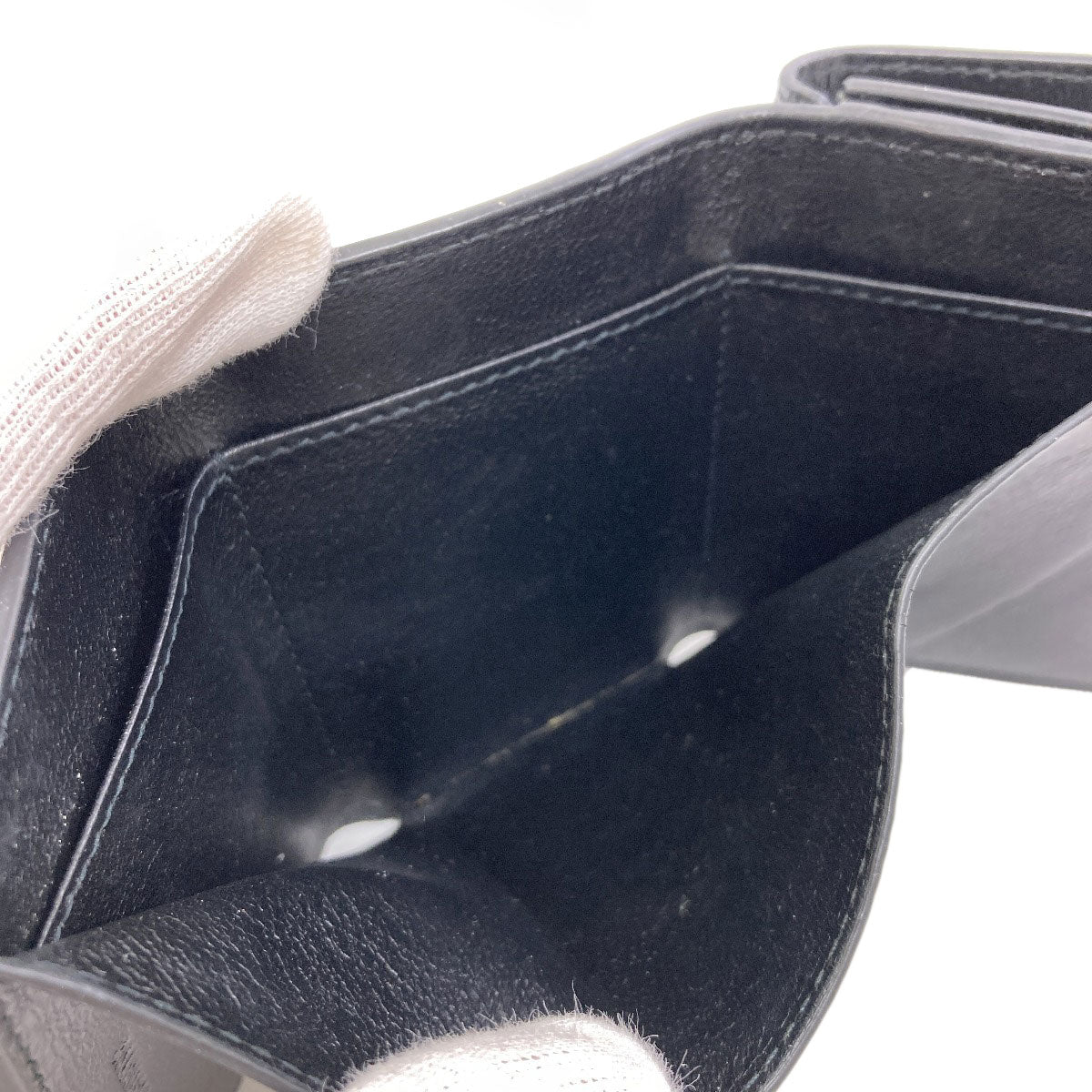 BALENCIAGA 594312 Tri-fold wallet Bifold Wallet with Coin Pocket Leather Ladies [Used]