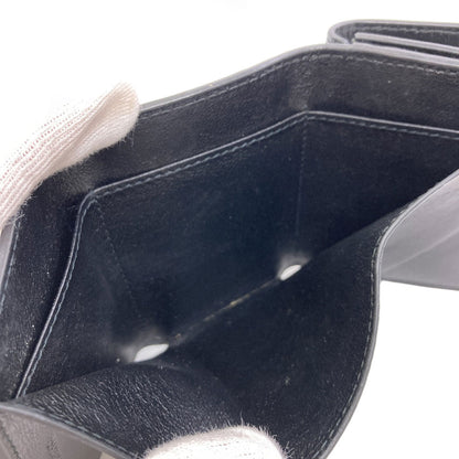 BALENCIAGA 594312 Tri-fold wallet Bifold Wallet with Coin Pocket Leather Ladies [Used]