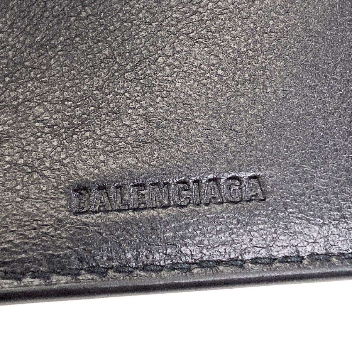 BALENCIAGA 594312 Tri-fold wallet Bifold Wallet with Coin Pocket Leather Ladies [Used]