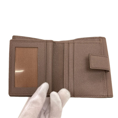 Salvatore Ferragamo Vara ribbon Bifold Wallet with Coin Pocket Leather Ladies [Used]