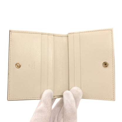 GUCCI 406924 Guccissima GG Signature Bifold Wallet No Coin Pocket Leather Ladies [Used]