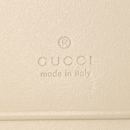 GUCCI 406924 Guccissima GG Signature Bifold Wallet No Coin Pocket Leather Ladies [Used]