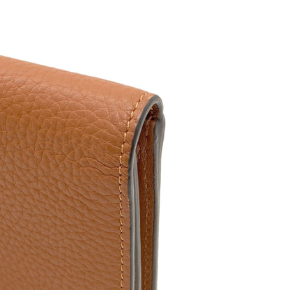 CHLOE Alphabet Long wallet (with coin pocket) Leather Ladies [Used]