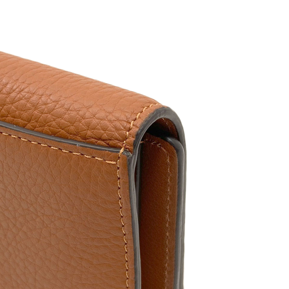 CHLOE Alphabet Long wallet (with coin pocket) Leather Ladies [Used]