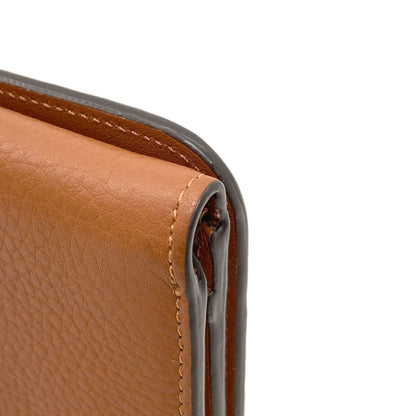 CHLOE Alphabet Long wallet (with coin pocket) Leather Ladies [Used]
