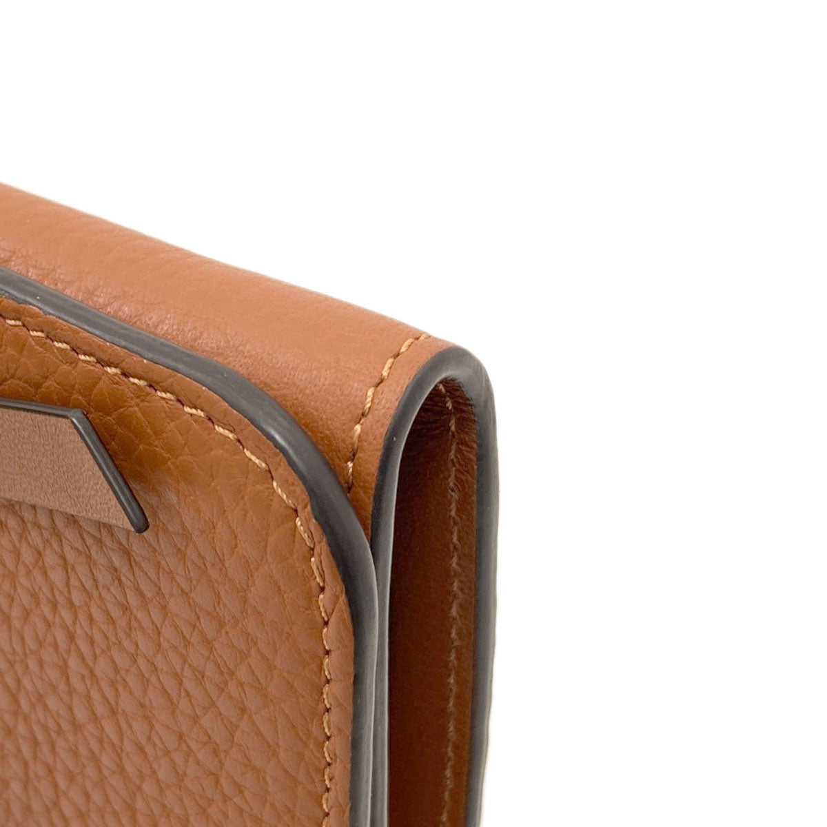 CHLOE Alphabet Long wallet (with coin pocket) Leather Ladies [Used]