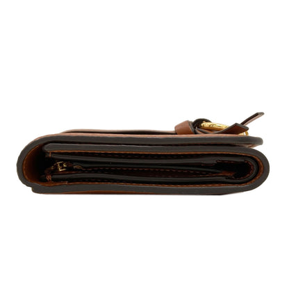 CHLOE Alphabet Long wallet (with coin pocket) Leather Ladies [Used]