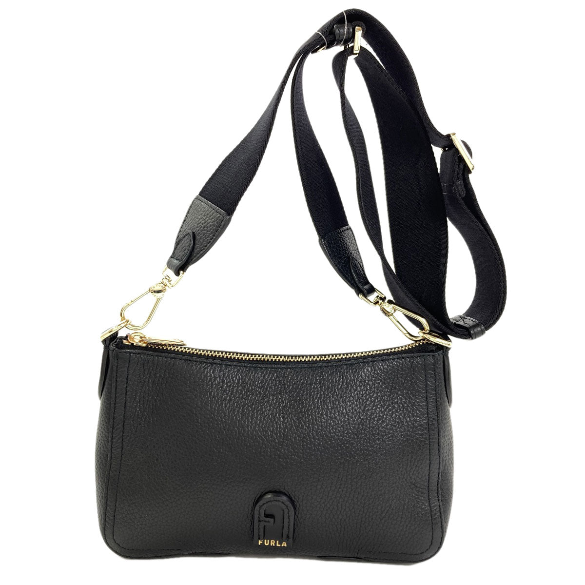 Furla アーチロゴ Shoulder Bag Leather Ladies [Used]