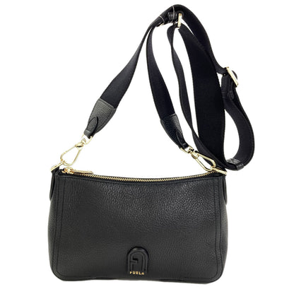 Furla アーチロゴ Shoulder Bag Leather Ladies [Used]