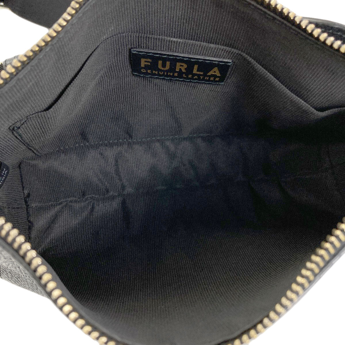 Furla アーチロゴ Shoulder Bag Leather Ladies [Used]