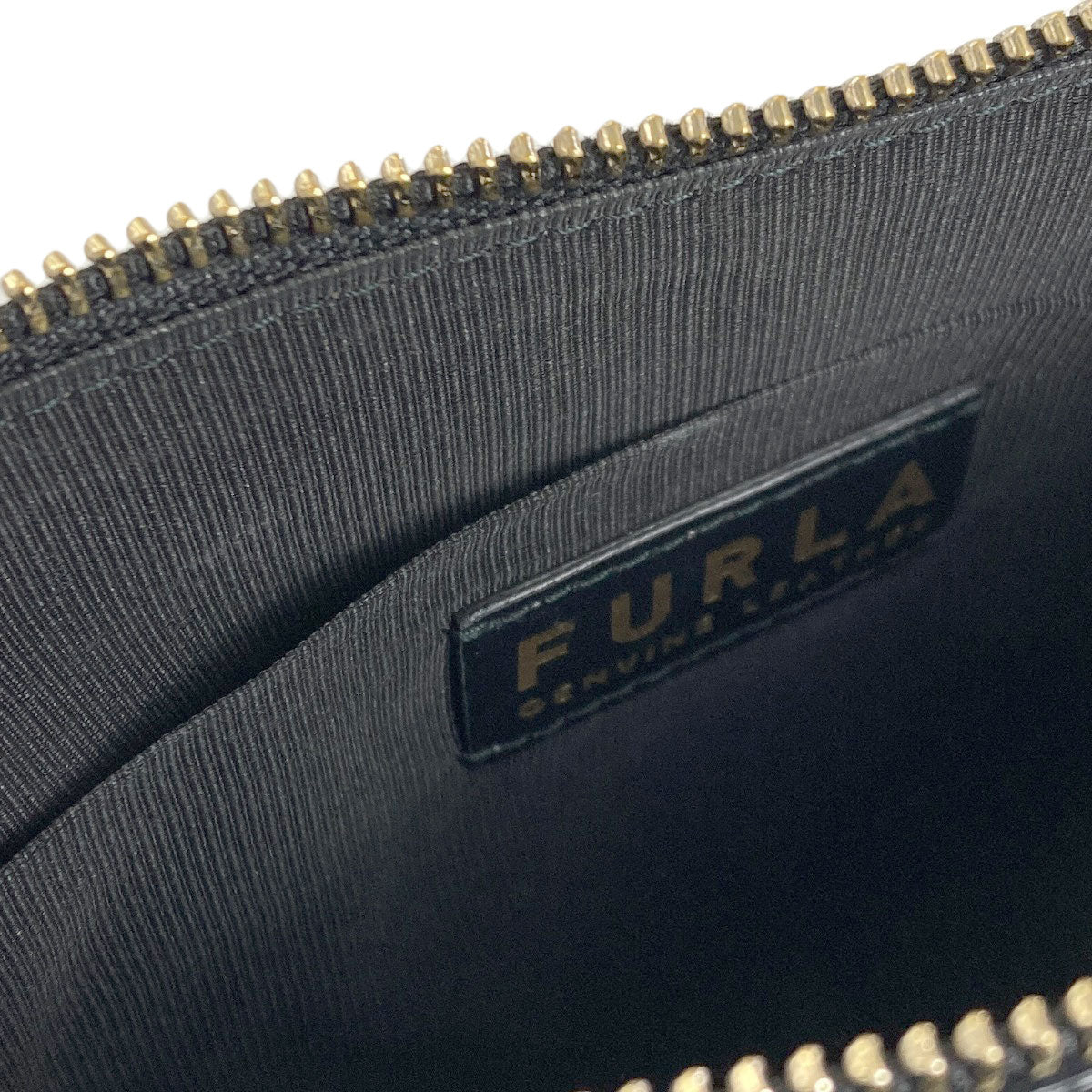 Furla アーチロゴ Shoulder Bag Leather Ladies [Used]