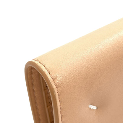MaisonMargiela logo Bifold Wallet with Coin Pocket Leather Ladies [Used]