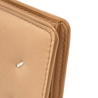 MaisonMargiela logo Bifold Wallet with Coin Pocket Leather Ladies [Used]