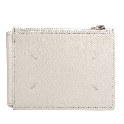 MaisonMargiela 4 stitches Bifold Wallet with Coin Pocket Leather Ladies [Used]