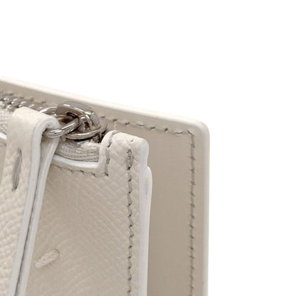 MaisonMargiela 4 stitches Bifold Wallet with Coin Pocket Leather Ladies [Used]