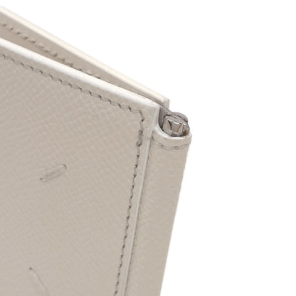 MaisonMargiela 4 stitches Bifold Wallet with Coin Pocket Leather Ladies [Used]