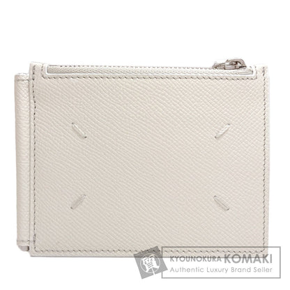 MaisonMargiela 4 stitches Bifold Wallet with Coin Pocket Leather Ladies [Used]