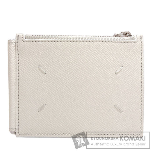 MaisonMargiela 4 stitches Bifold Wallet with Coin Pocket Leather Ladies [Used]
