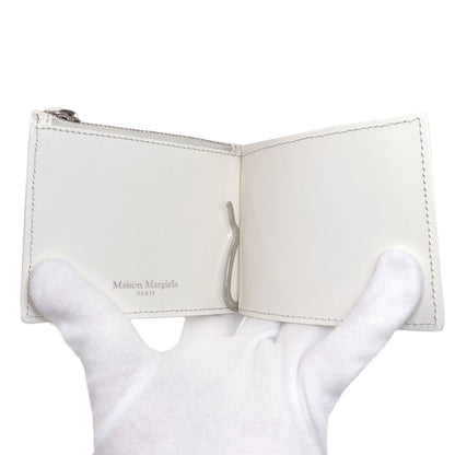 MaisonMargiela 4 stitches Bifold Wallet with Coin Pocket Leather Ladies [Used]