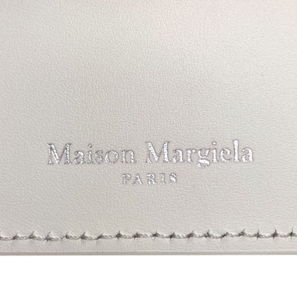 MaisonMargiela 4 stitches Bifold Wallet with Coin Pocket Leather Ladies [Used]