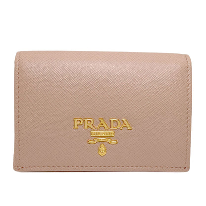 PRADA 1MC945 logo Card Case Leather Ladies [Used]