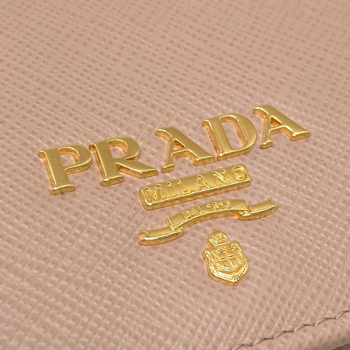 PRADA 1MC945 logo Card Case Leather Ladies [Used]