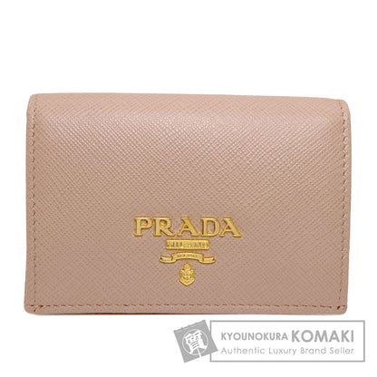 PRADA 1MC945 logo Card Case Leather Ladies [Used]