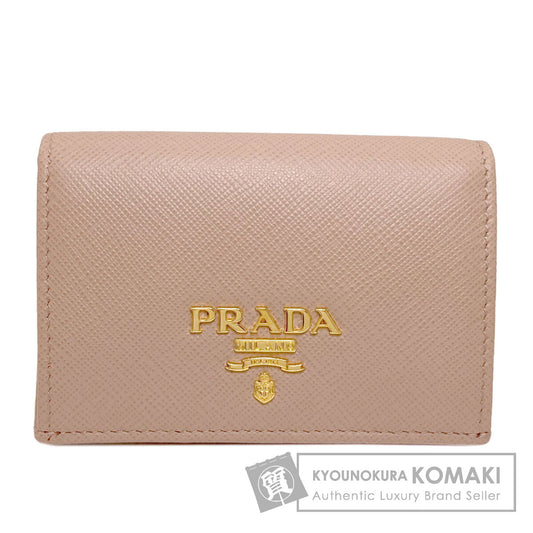 PRADA 1MC945 logo Card Case Leather Ladies [Used]
