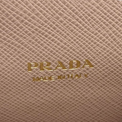 PRADA 1MC945 logo Card Case Leather Ladies [Used]