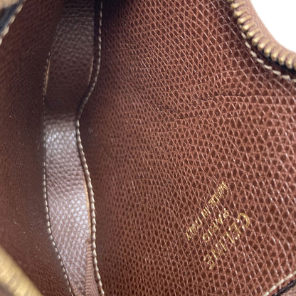 CELINE Autumn leaves motif coin purse Leather Ladies [Used]